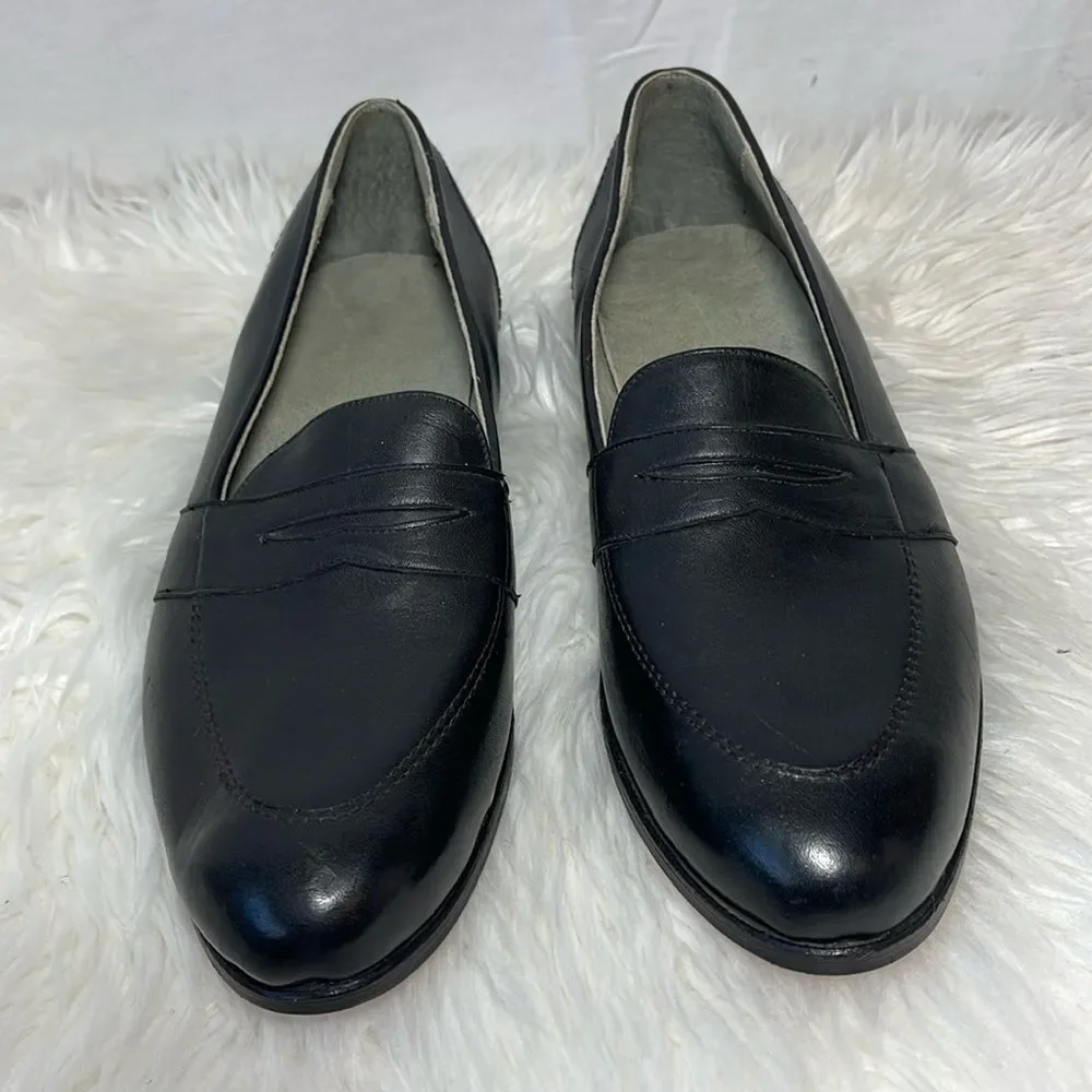 David Espinoza Black‎ Loafers Sz 9